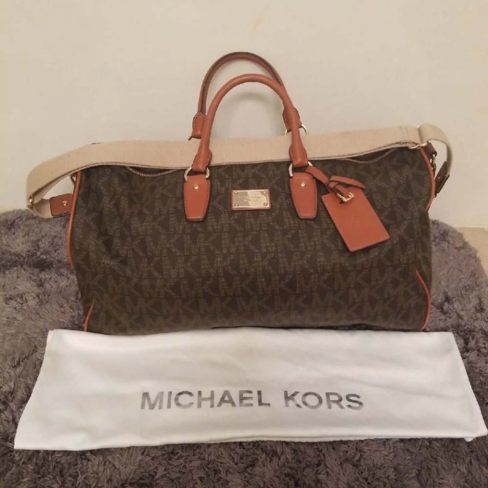 Michael Kors weekender bag